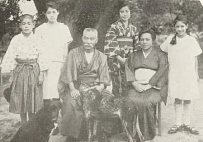 西郷家の家族写真